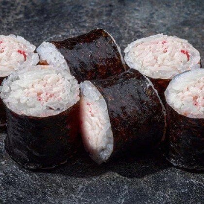 Маки с острым снежным крабом