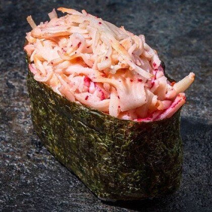 Снежный краб нигири