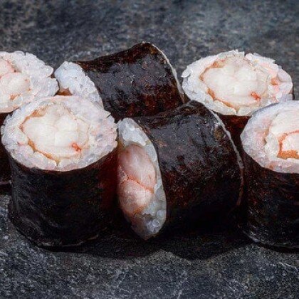 Маки с креветкой