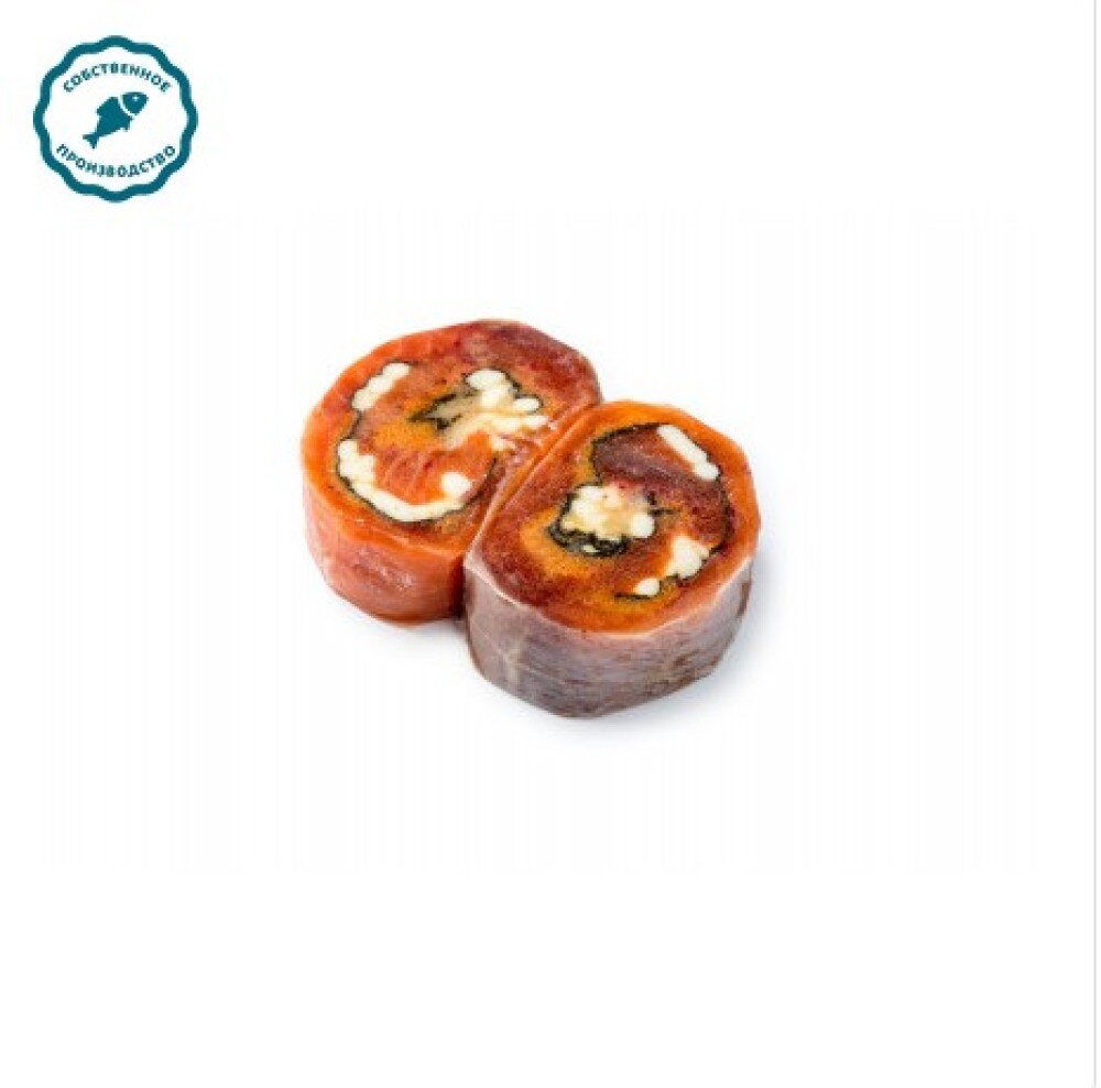 Рулет из кета с моцареллой и ананасом, кг