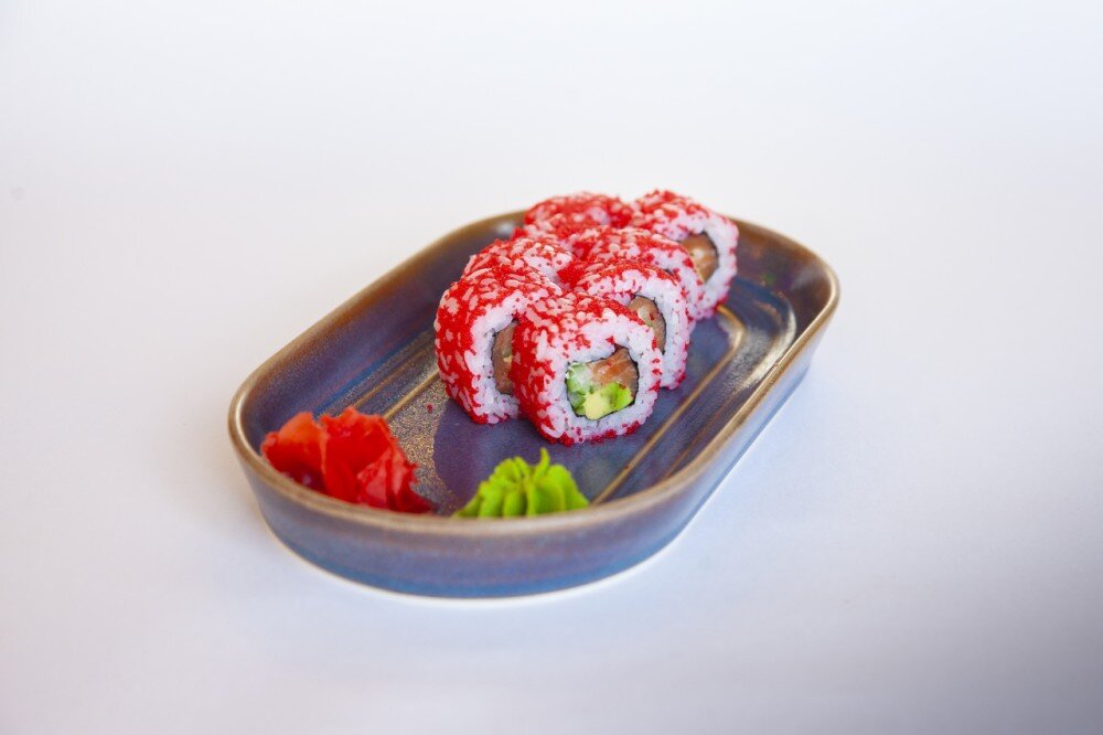 Ролл «Калифорния» с лососем