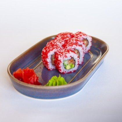 Ролл «Калифорния» с лососем