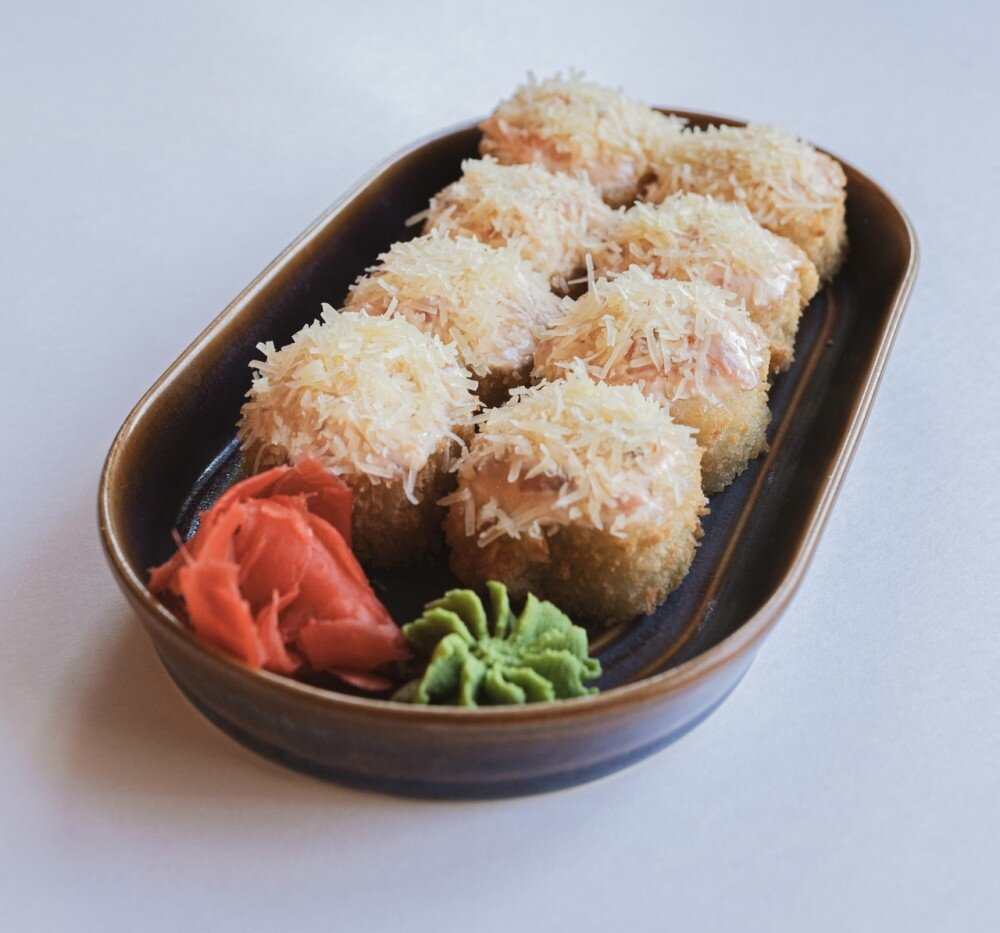 Ролл «Эби чиз темпура»