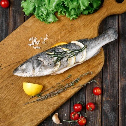 Сибас маринованный для жарки/гриля/запекания