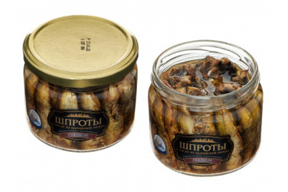 Шпроты Премиум из балтийской кильки 270 гр