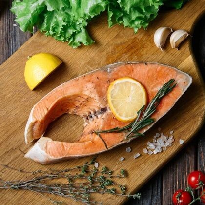 Стейки Сёмги маринованные