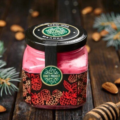Крем - мёд Малина Craft Project