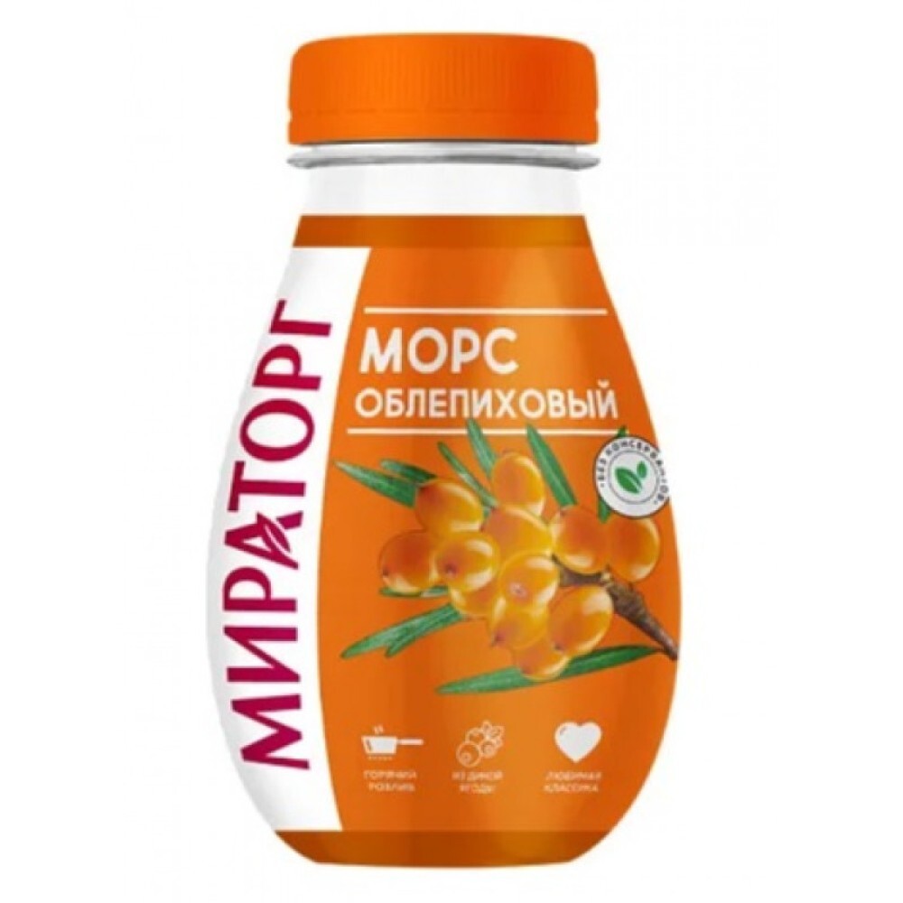 Морс облепиховый с медом