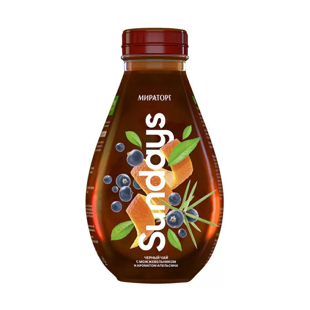Чай черный с можжевельником и апельсином