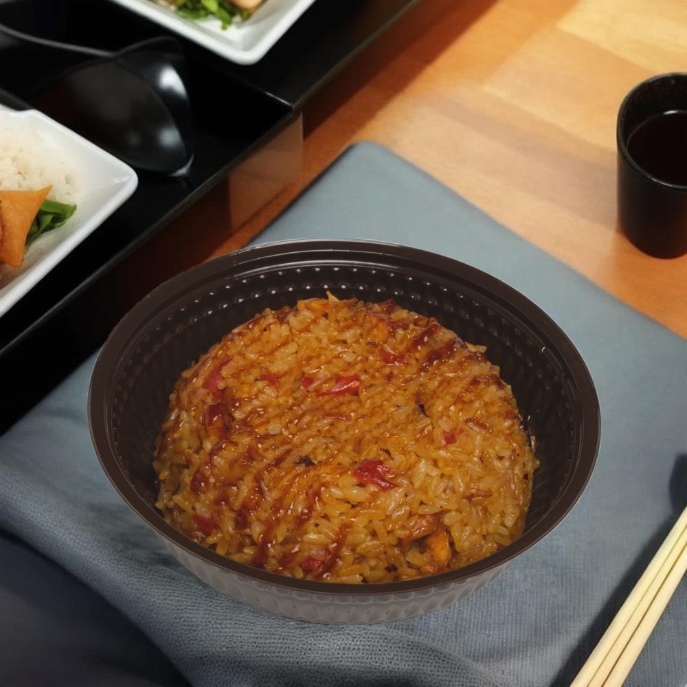 Тяхан с креветками