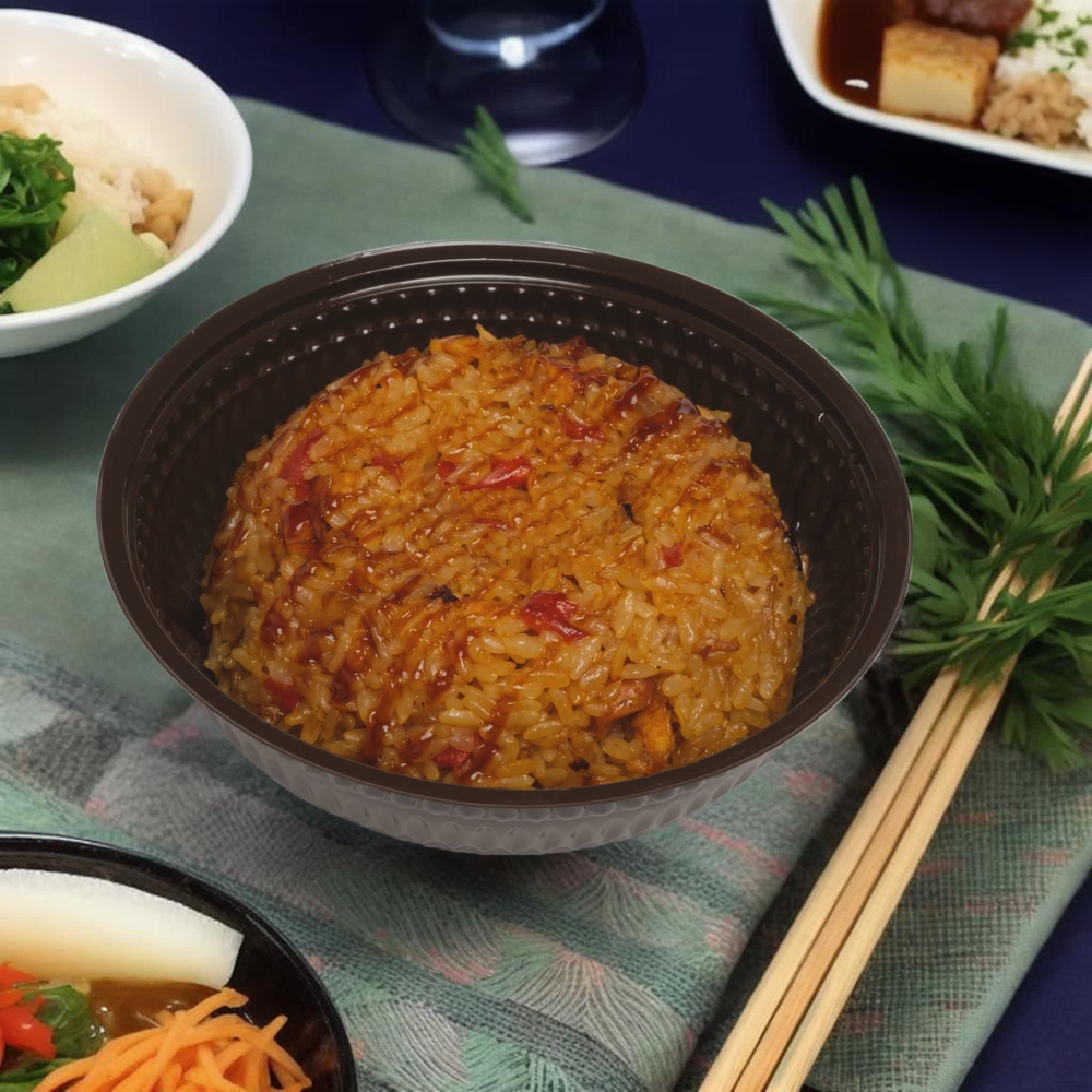 Тяхан с лососем