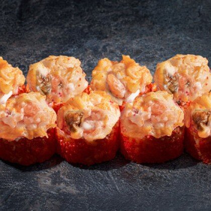 Запеченный  спайси ролл