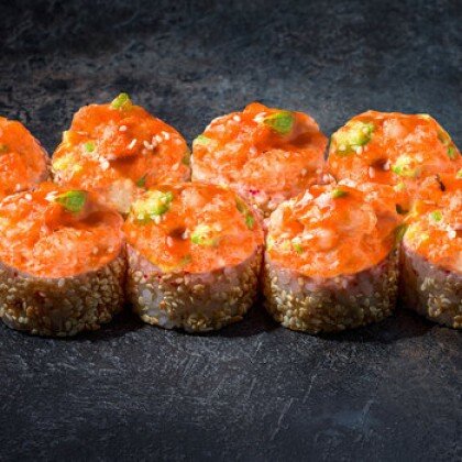 Запеченный ролл Греческий