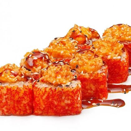 УНАГИ С КРАБОМ запеченный