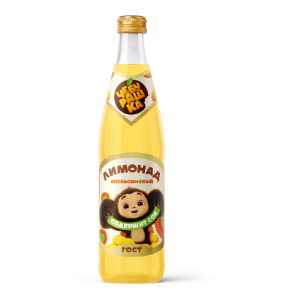 Лимонад "Чебурашка" апельсиновый