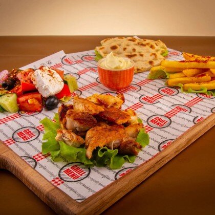 Порционный гирос с курицей