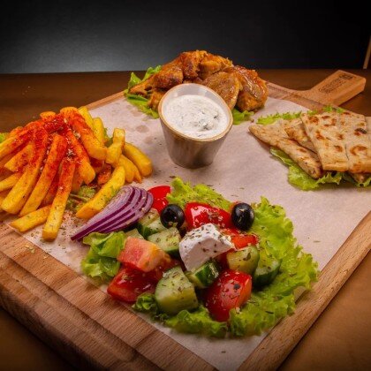 Порционный гирос со свининой