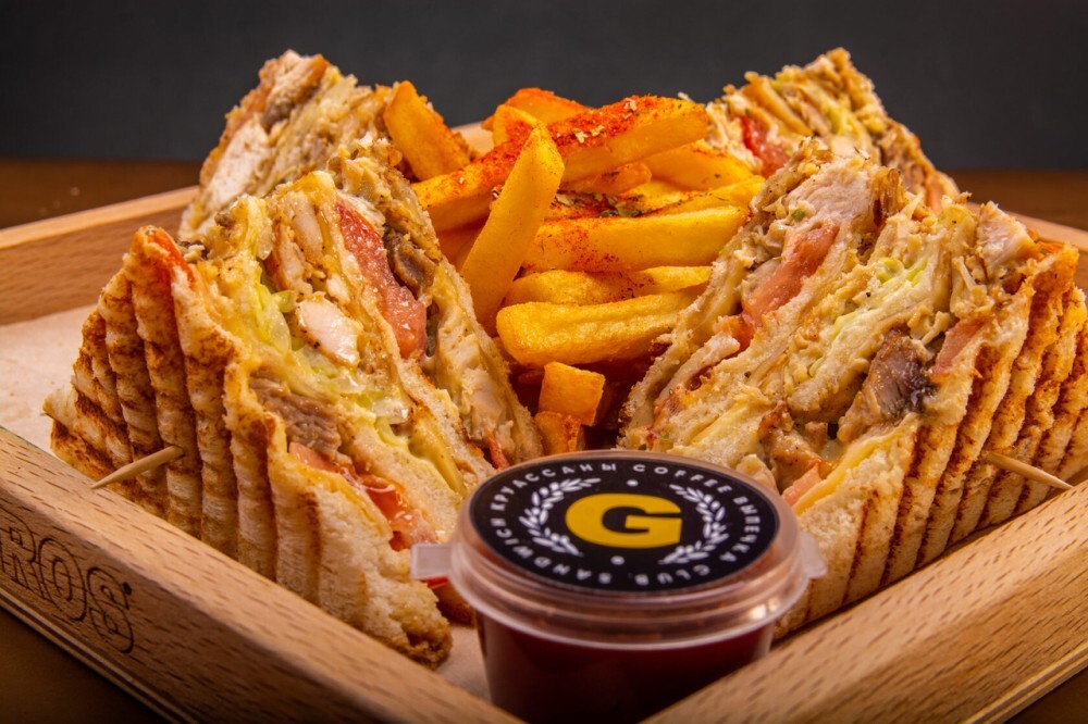 Клаб сэндвич с курицей