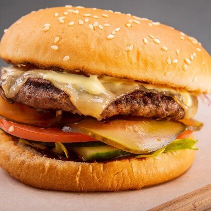 Бургер с курицей