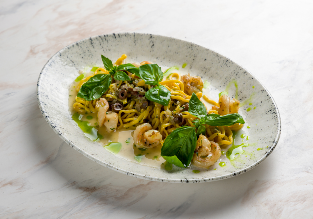 Лингвини с Креветками