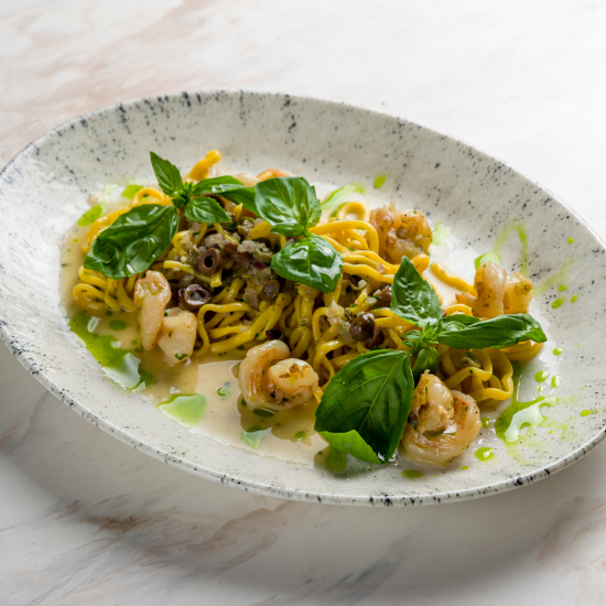 Лингвини с Креветками