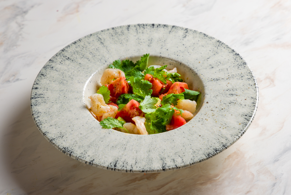 Авокадо с креветками