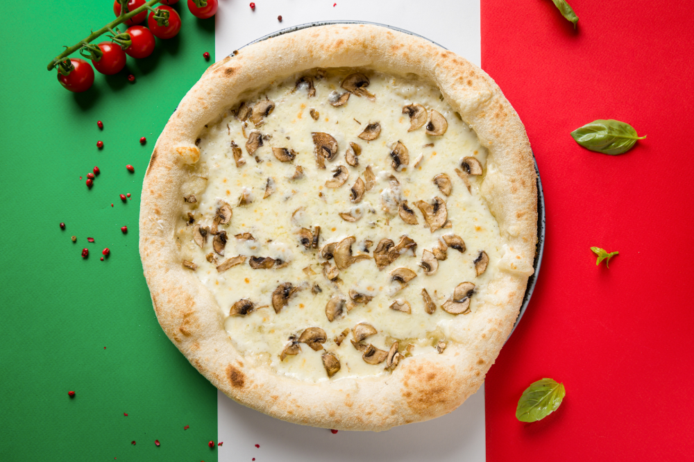 Пицца Жюльен по-итальянски