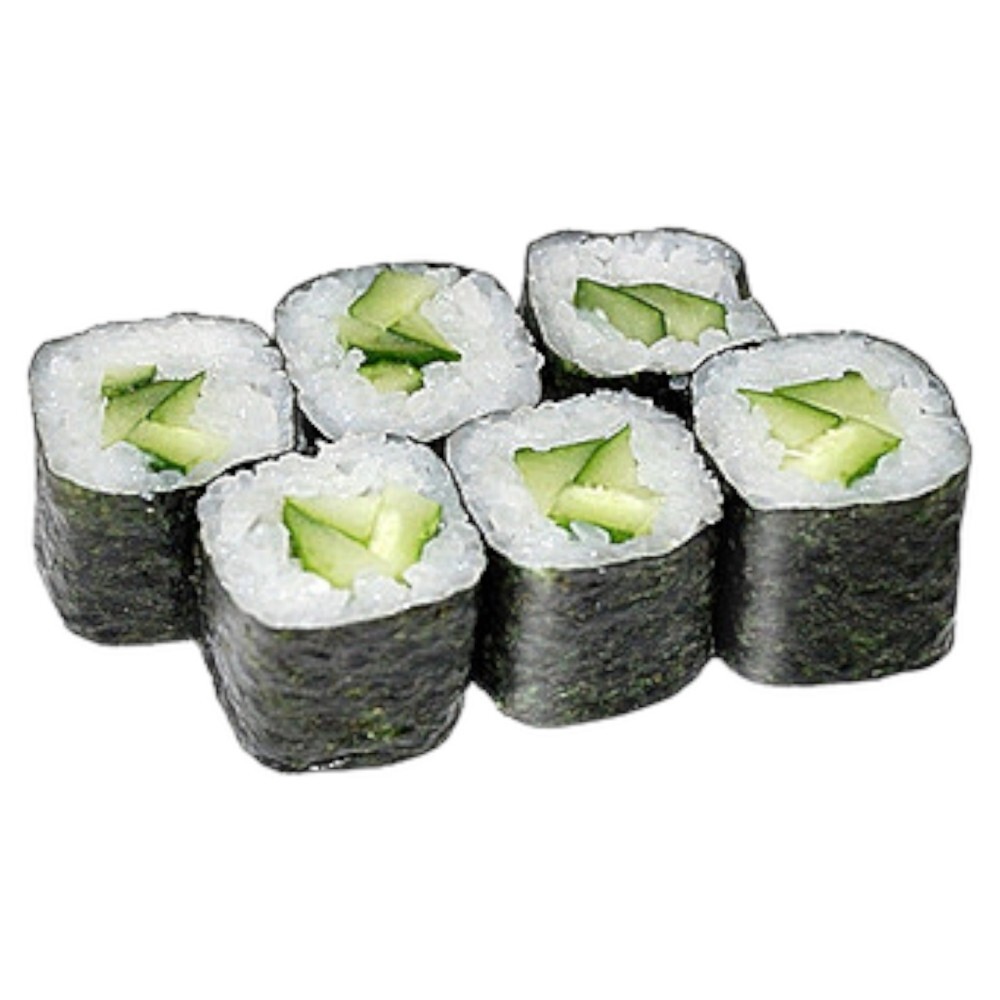 Мини ролл с огурцом