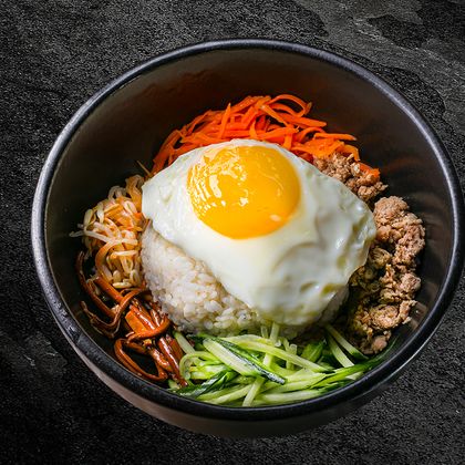 Бибимпаб с мясом