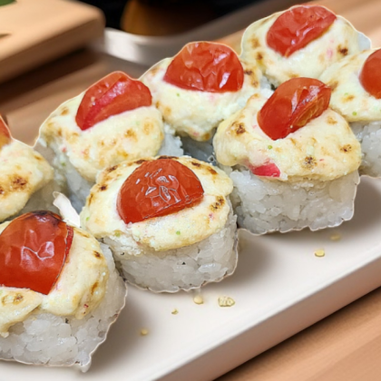 Ролл «Цезарь запеченный»