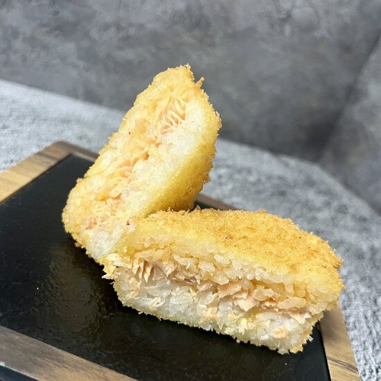 Темпура Онигири с лососем