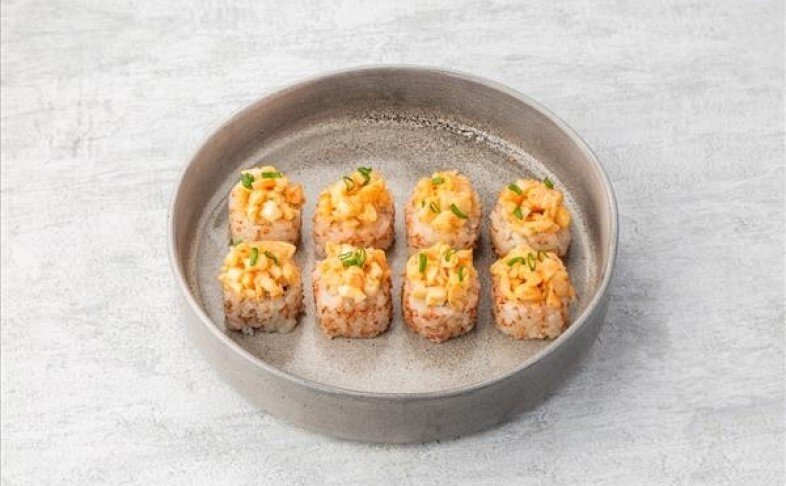 Ролл с острой креветкой