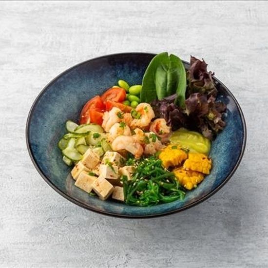 Поке с креветками