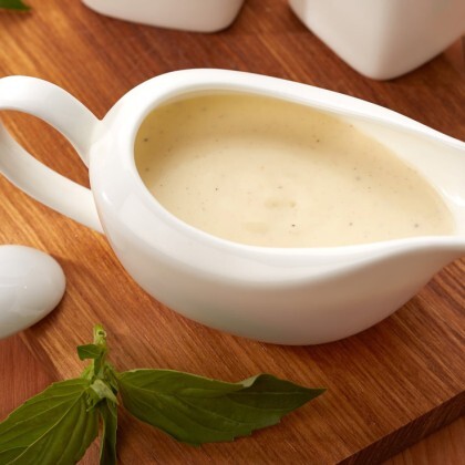 Белый пицца соус