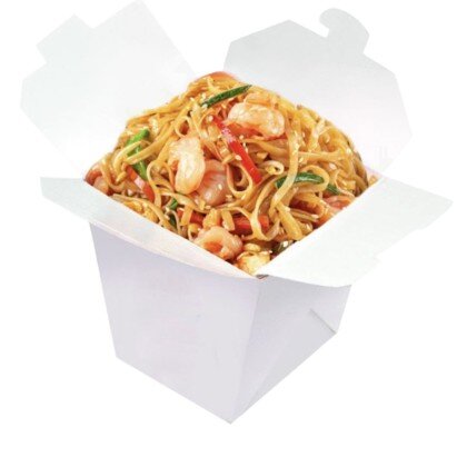 Wok с морепродуктами