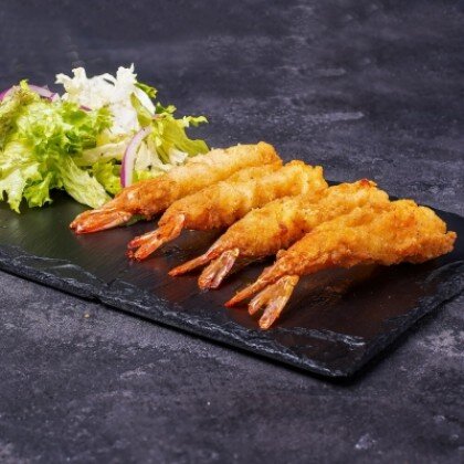 Креветки темпура