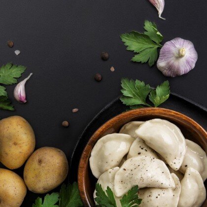 Вареники с картофелем