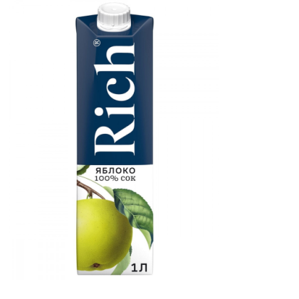 Сок Rich Яблоко 1л