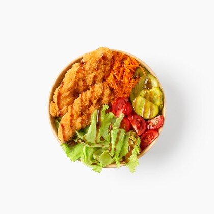 Донбури с курицей