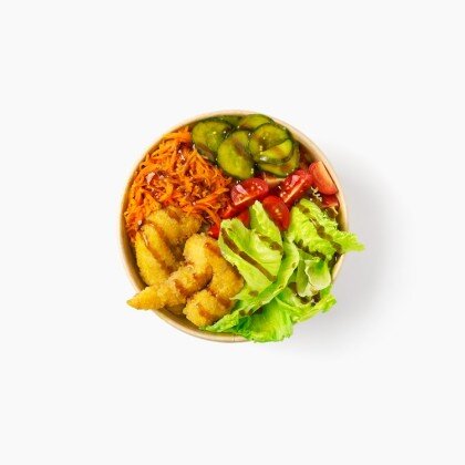 Донбури с креветкой