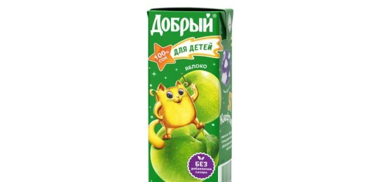 Сок "Добрый" яблочный 0,2 л