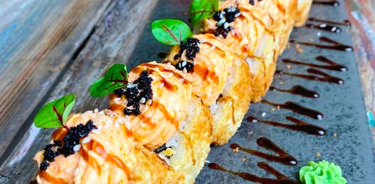 Лава креветка темпура