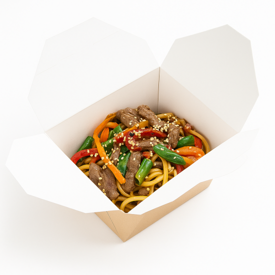 Удон с говядиной