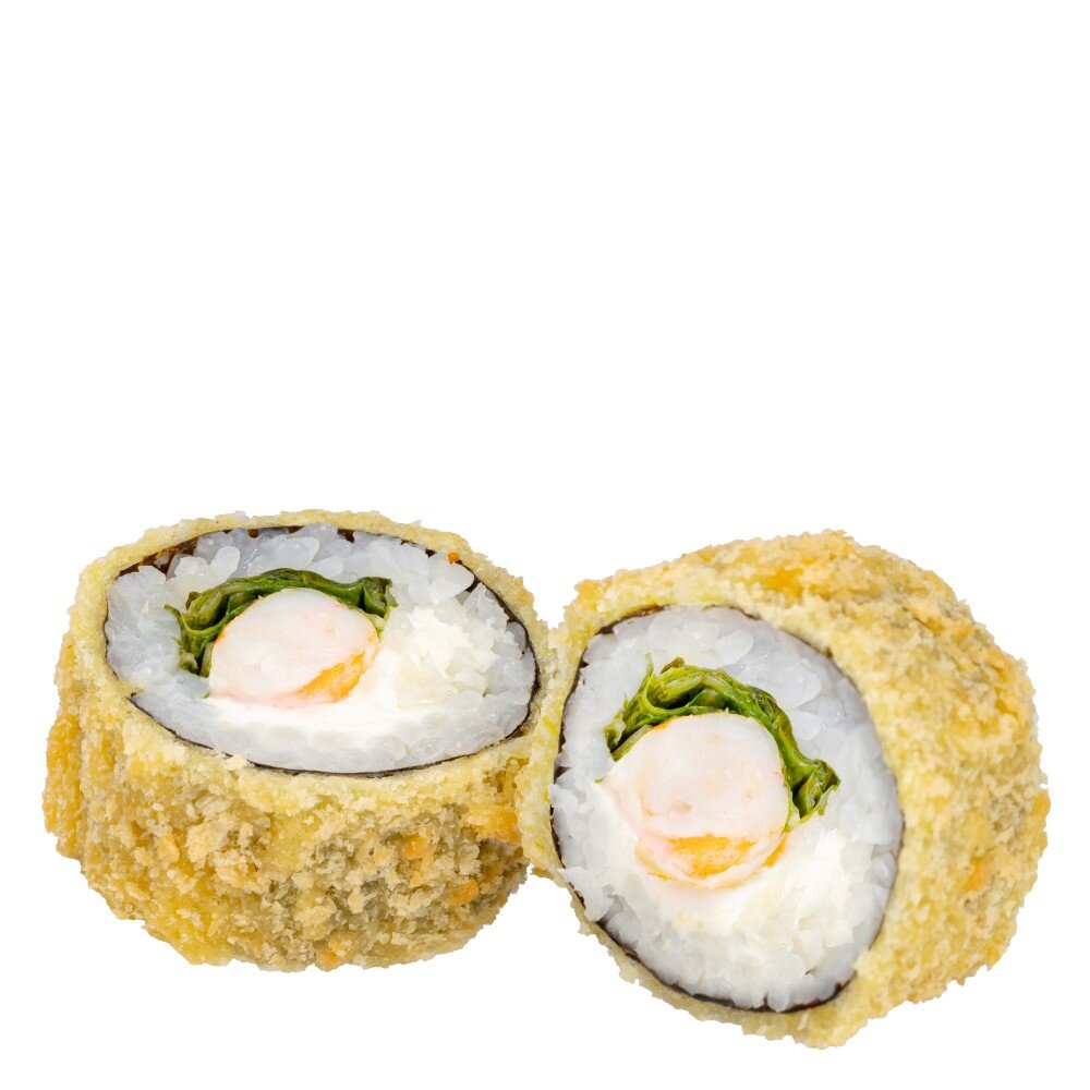 Жареный с креветкой