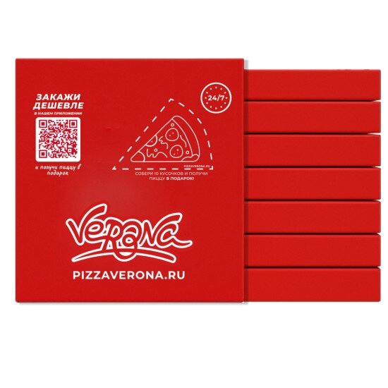 Семь пицц 30 см