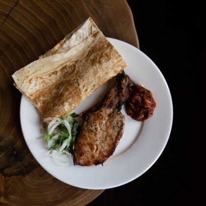 Свинина на кости