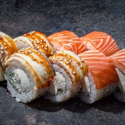 Ассорти из мини филадельфий