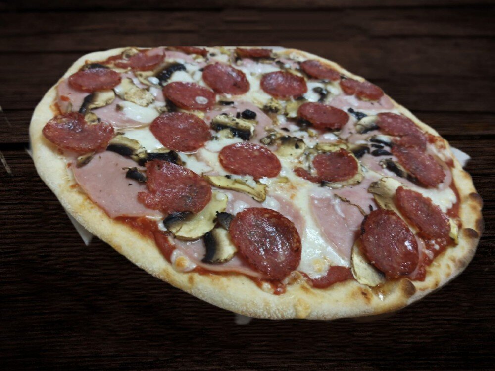 ВЕТЧИНА ГРИБЫ САЛЯМИ