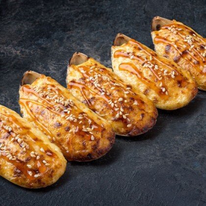 Игай-яки ракушки (Сырный соус)