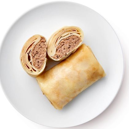 Блинчики с мясом и рисом